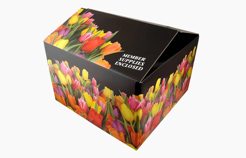 corrugated printed box